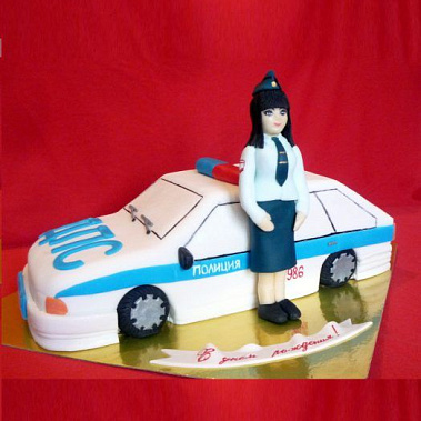 Торт красивый полицейский купить - нижнийновгород.сладкоежкин.рф